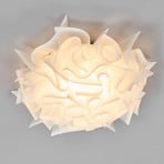 Slamp Veli - designer ceiling light, Ø 53 cm, opal