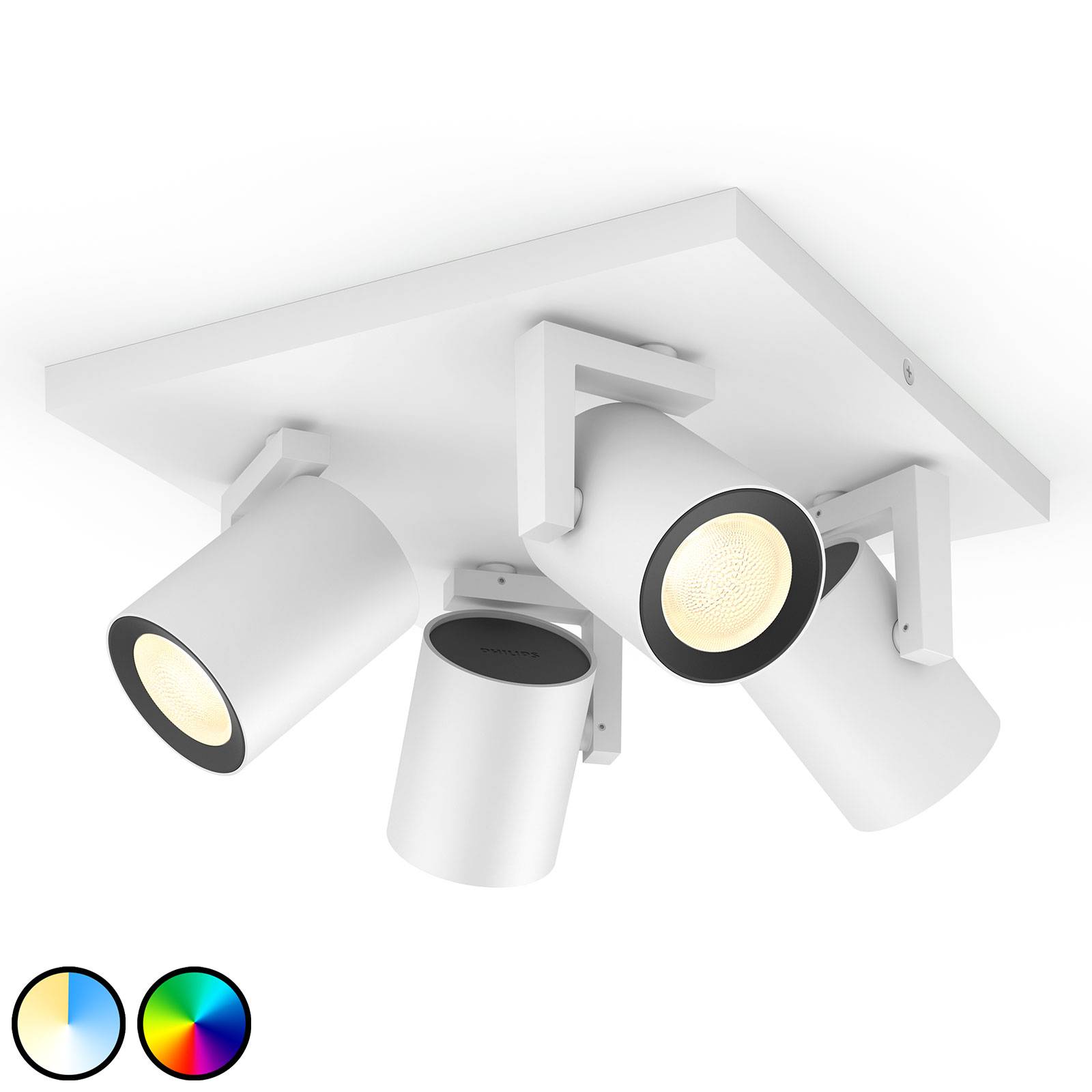 Image of Philips Hue Argenta spot LED à 4 lampes blanc 8718696171608