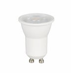 LED-Reflektor mini, GU10, 4 W, weiß, 3.000 K, dimmbar