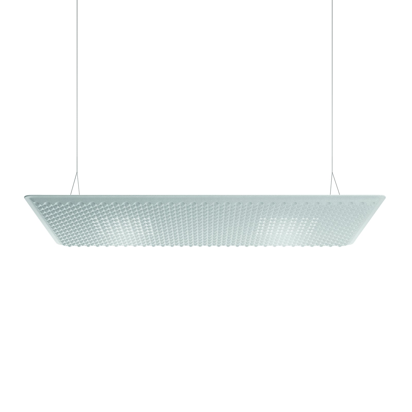Eggboard Matrix Up/Down LED-Hängeleuchte, weiß, 160 cm, 3.000 K - Artemide