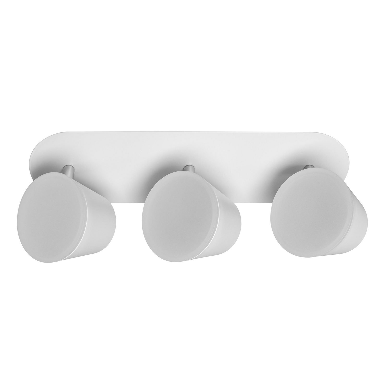 LEDVANCE Wall Light Triple Bathroom LED wall lamp, for Bathroom, aluminium, polycarbonate, 20 W, energy efficiency: A+, W: 35 cm, H: 10 cm
