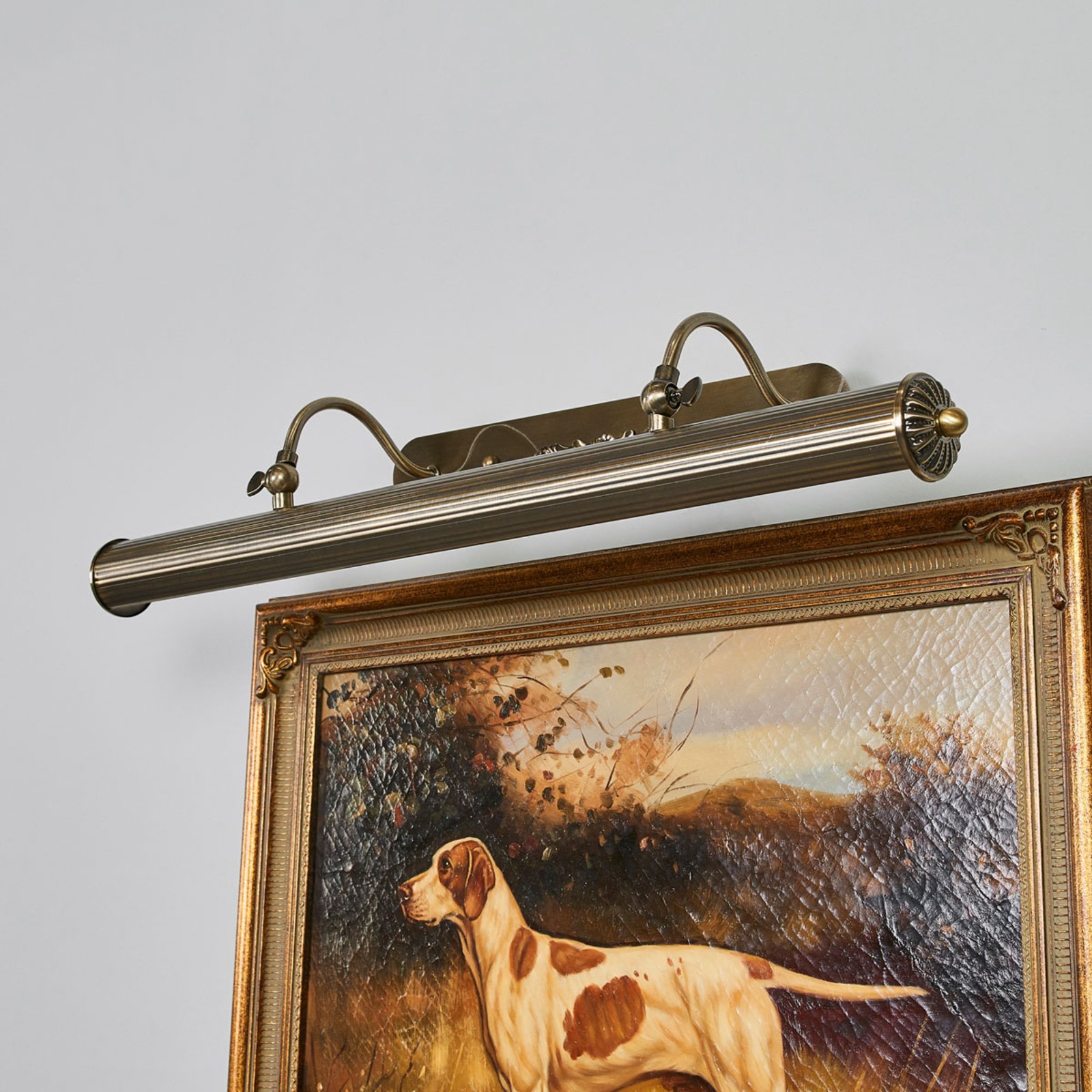 Joely Vegglampe Old Brass - Lindby
