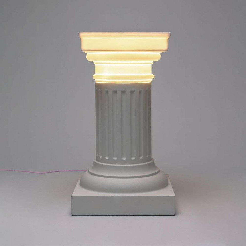 Seletti Las Vegas bordslampa, vit från Seletti