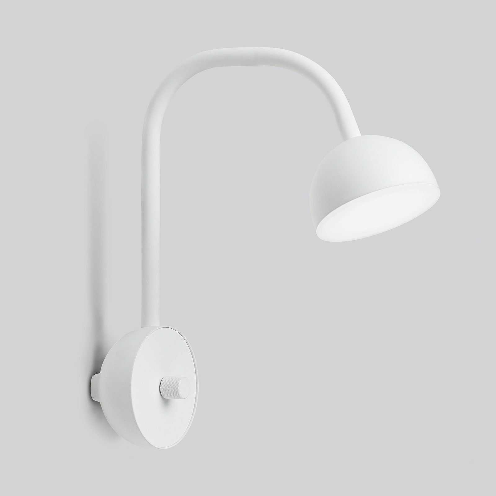 "Northern Blush" LED sieninis šviestuvas, baltas