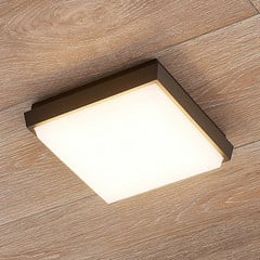 Lucande Amra LED laevalgusti väljas, nurgeline 17,5 cm