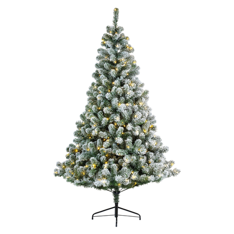 Arbre LED Imperial, vert/blanc enneigé