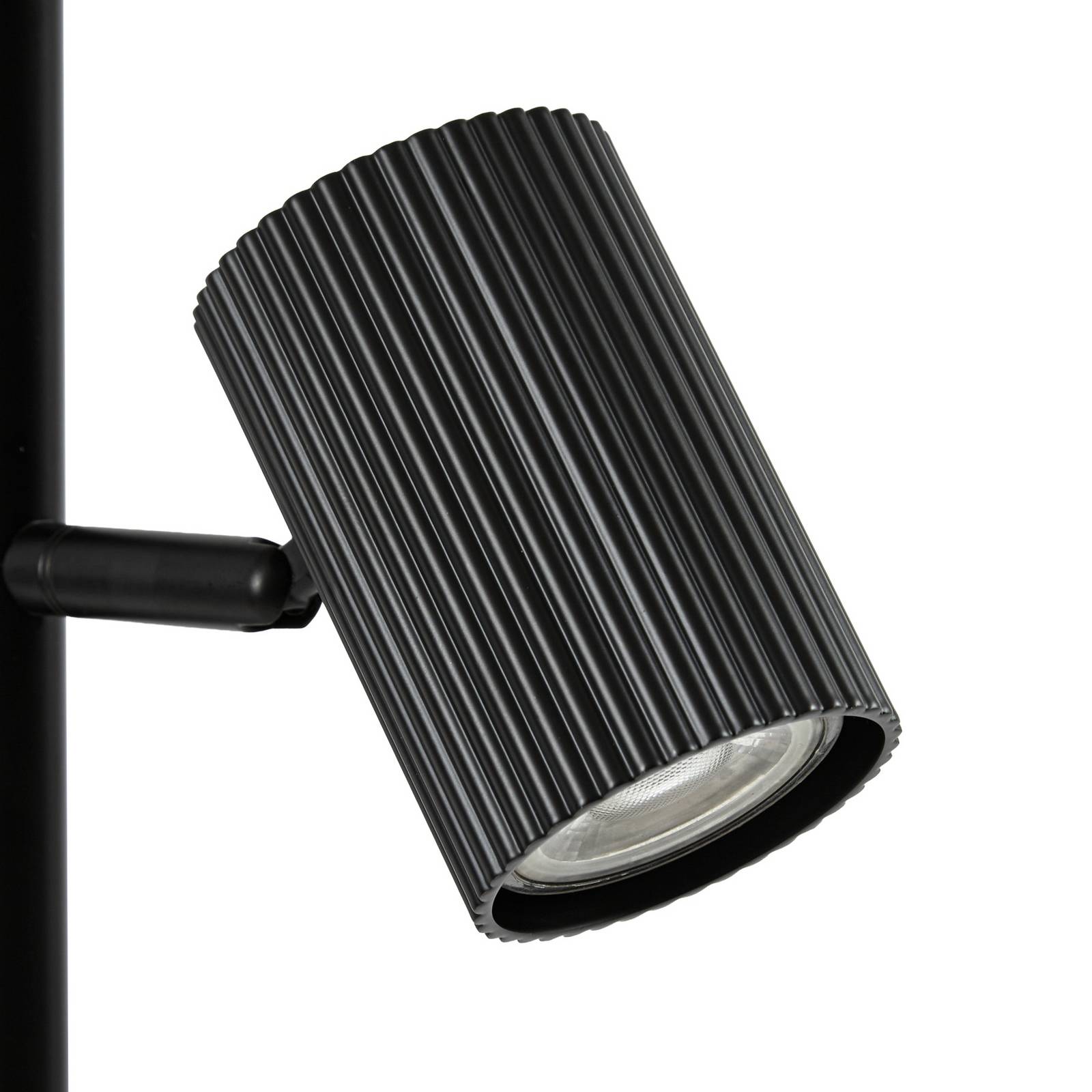 Lampa stojąca Lindby Kardis, 3-punktowa, antracytowa, wysokość 157 cm