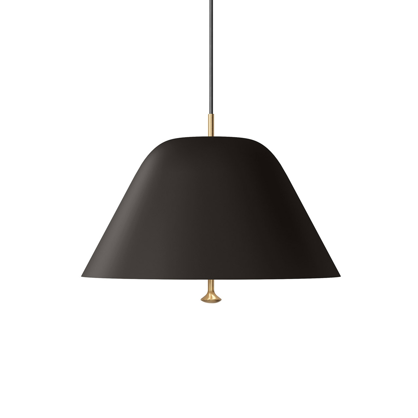 Levitate Pendant 40 Black Brass - Audo Copenhagen