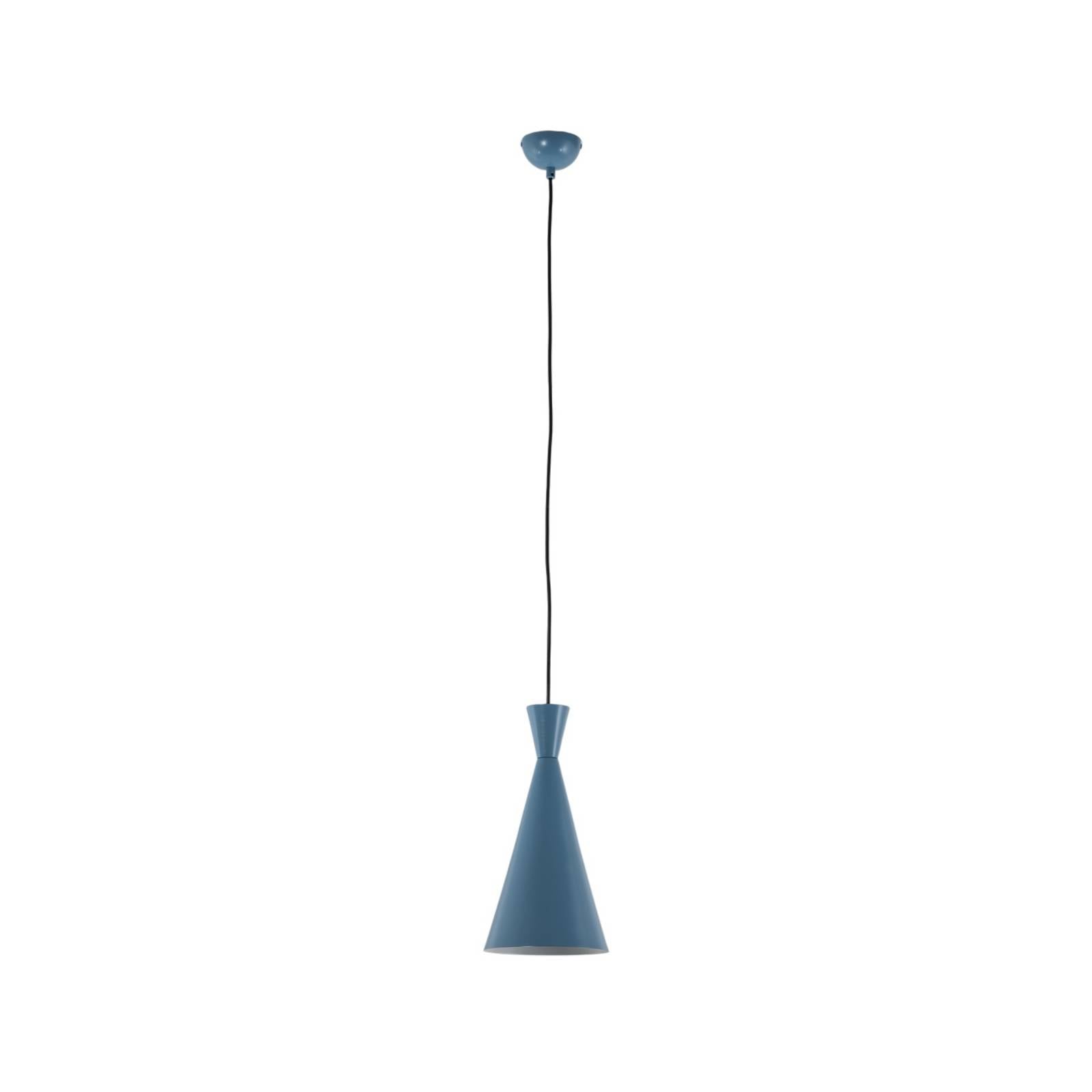 Hängeleuchte Tom, hellblau, Metall, Ø 19 cm, E27