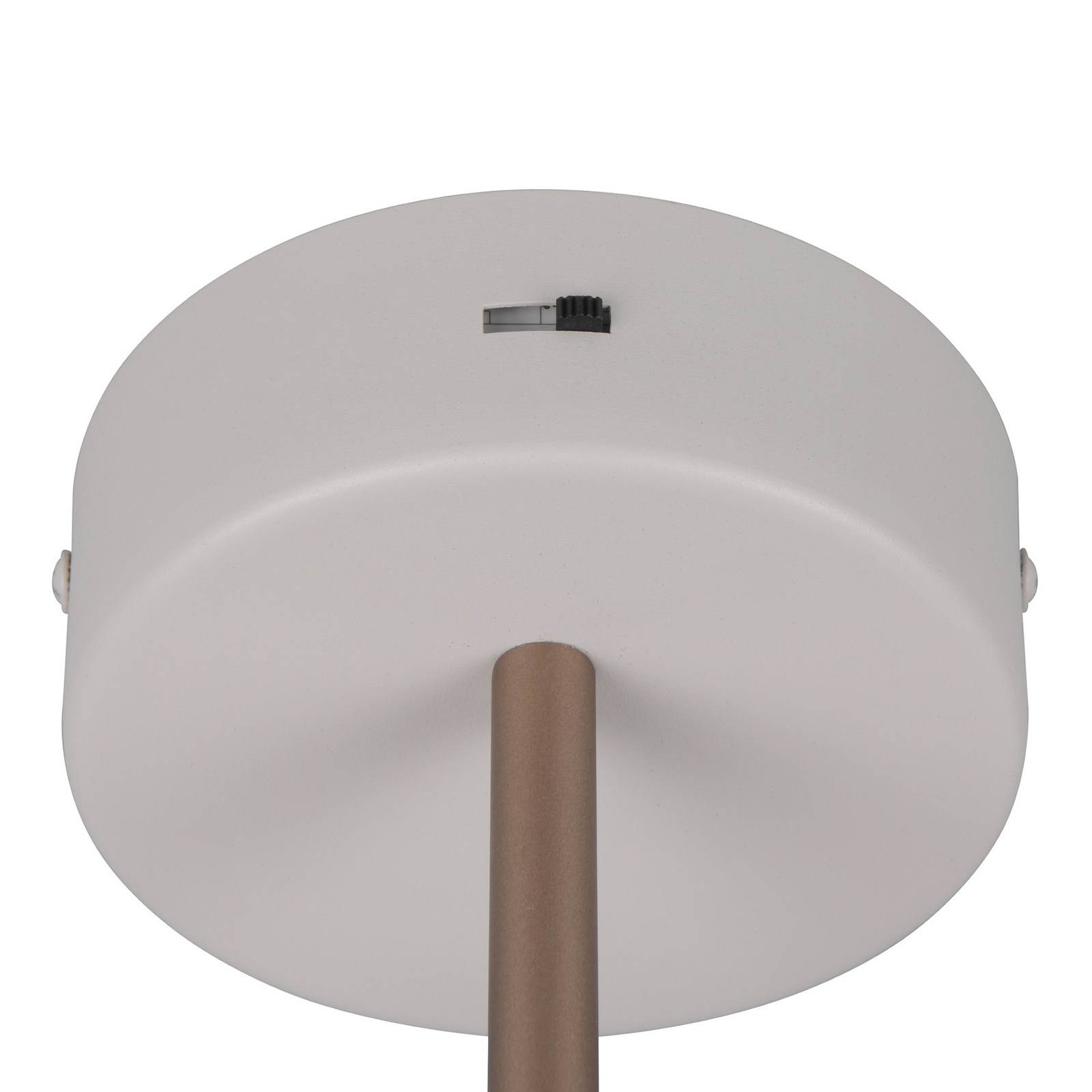 LED stenska svetilka Keaton, svetlo siva, Ø 20 cm, kovina, CCT LED stenska svetilka Keaton, svetlo siva, Ø 20 cm, kovina, CCT