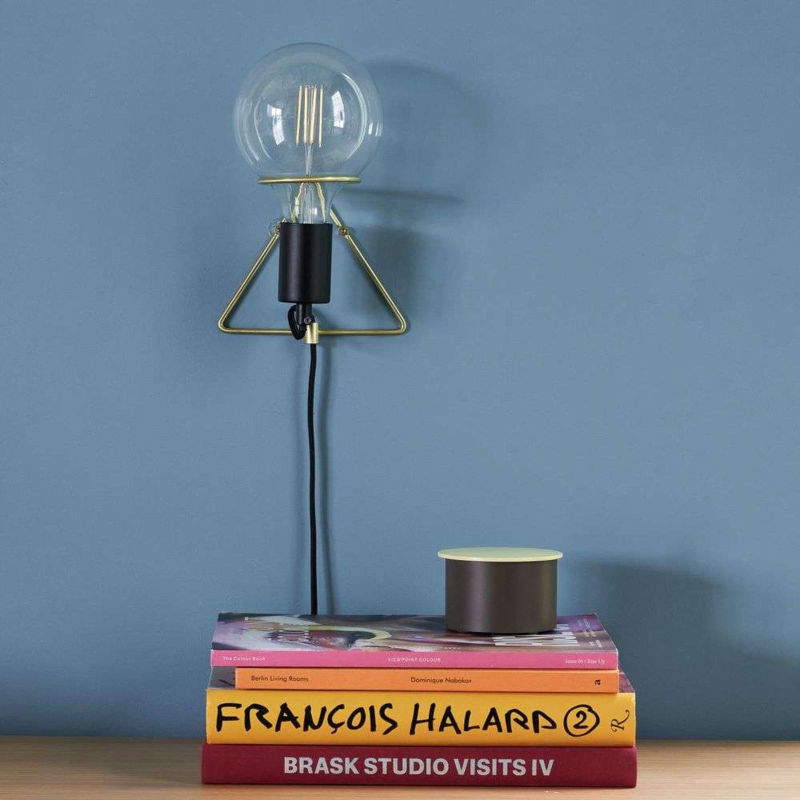 Eureka Wandleuchte Brass/Black Hübsch - Wohnzimmer - Messing