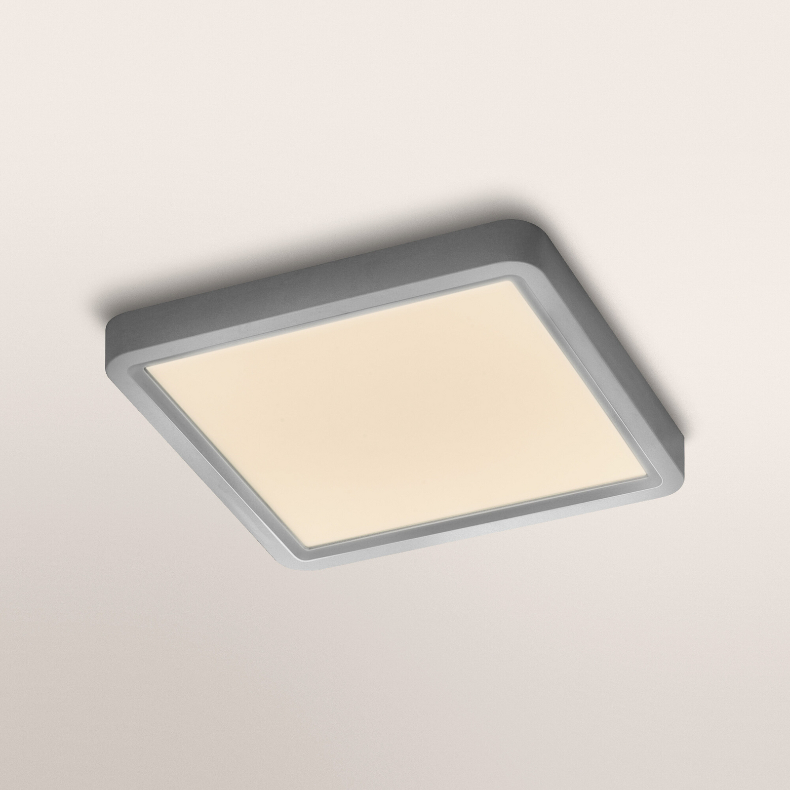 Φωτιστικό οροφής LED OSRAM ORBIS QUICKFIX 32x32 εκ. ασημί, clickdim Φωτιστικό οροφής LED OSRAM ORBIS QUICKFIX 32x32 εκ. ασημί, clickdim