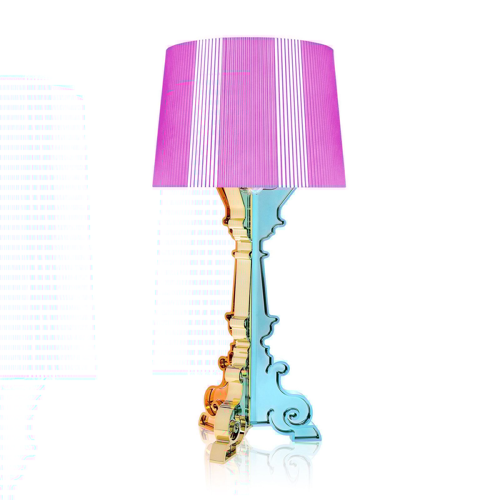Bourgie Tischleuchte Multicolored Fuchsie - Kartell