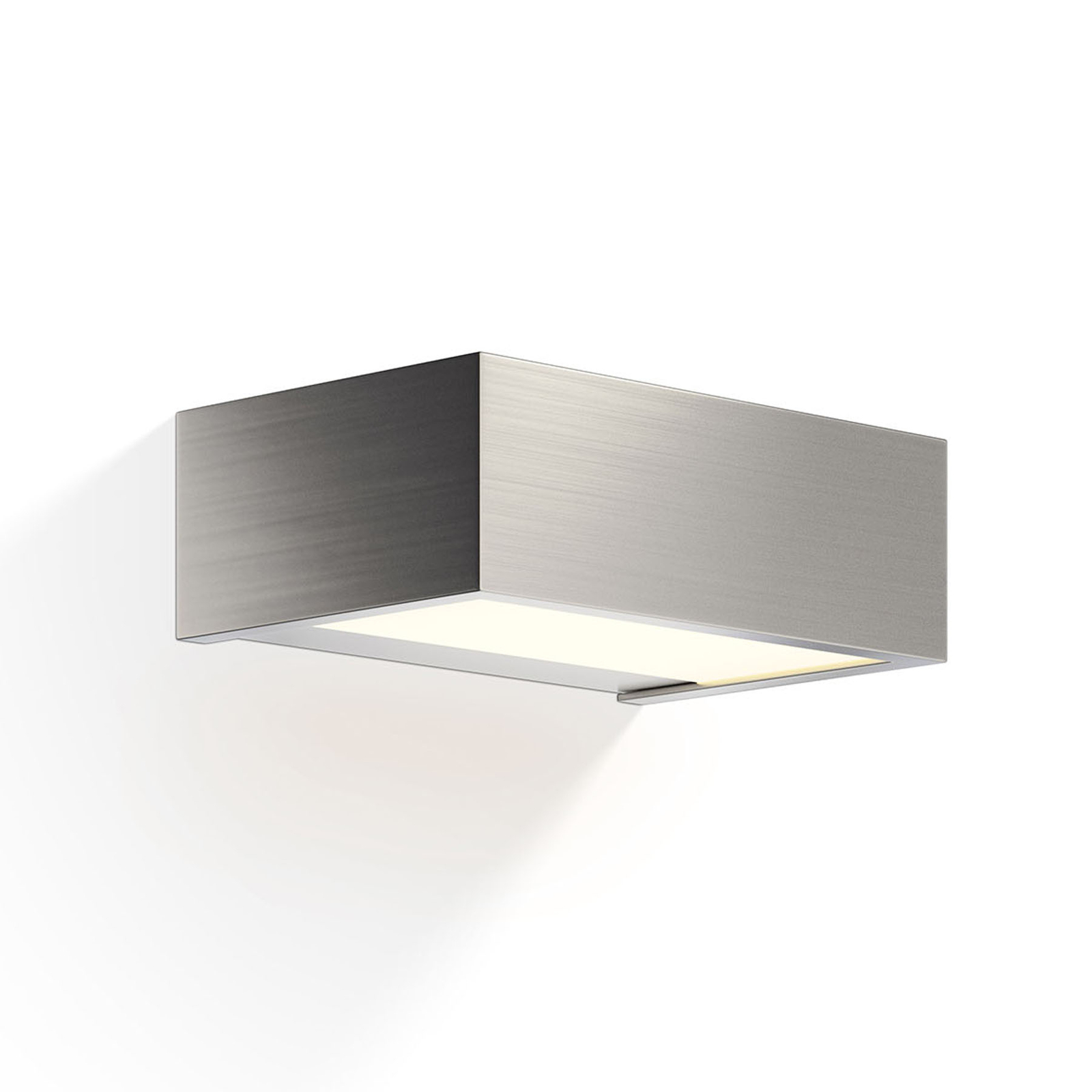 Decor Walther Box LED-Wandlampe nickel 2.700K