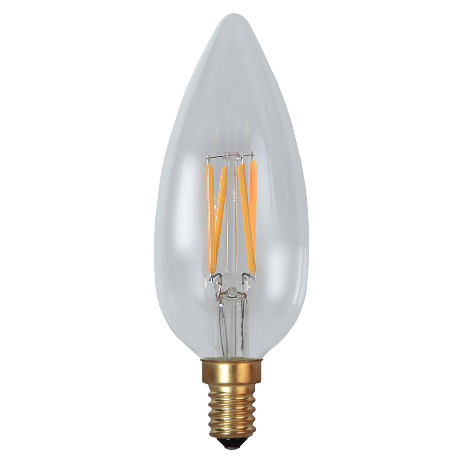 LED gyertya lámpa C45 E14 3W 2200K 260 lumen dimm.