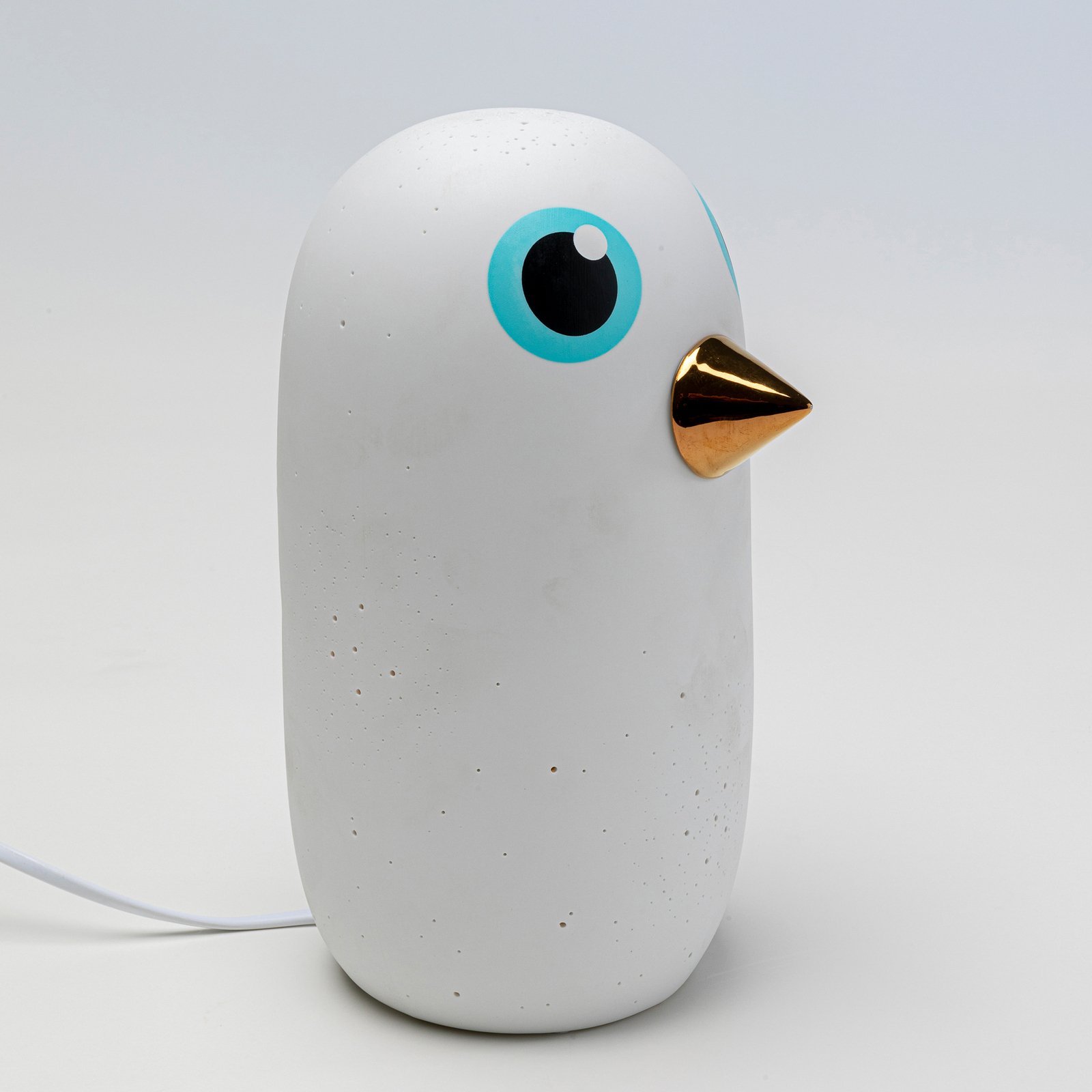 KARE Namizna svetilka Birdie iz porcelana, višina 26 cm