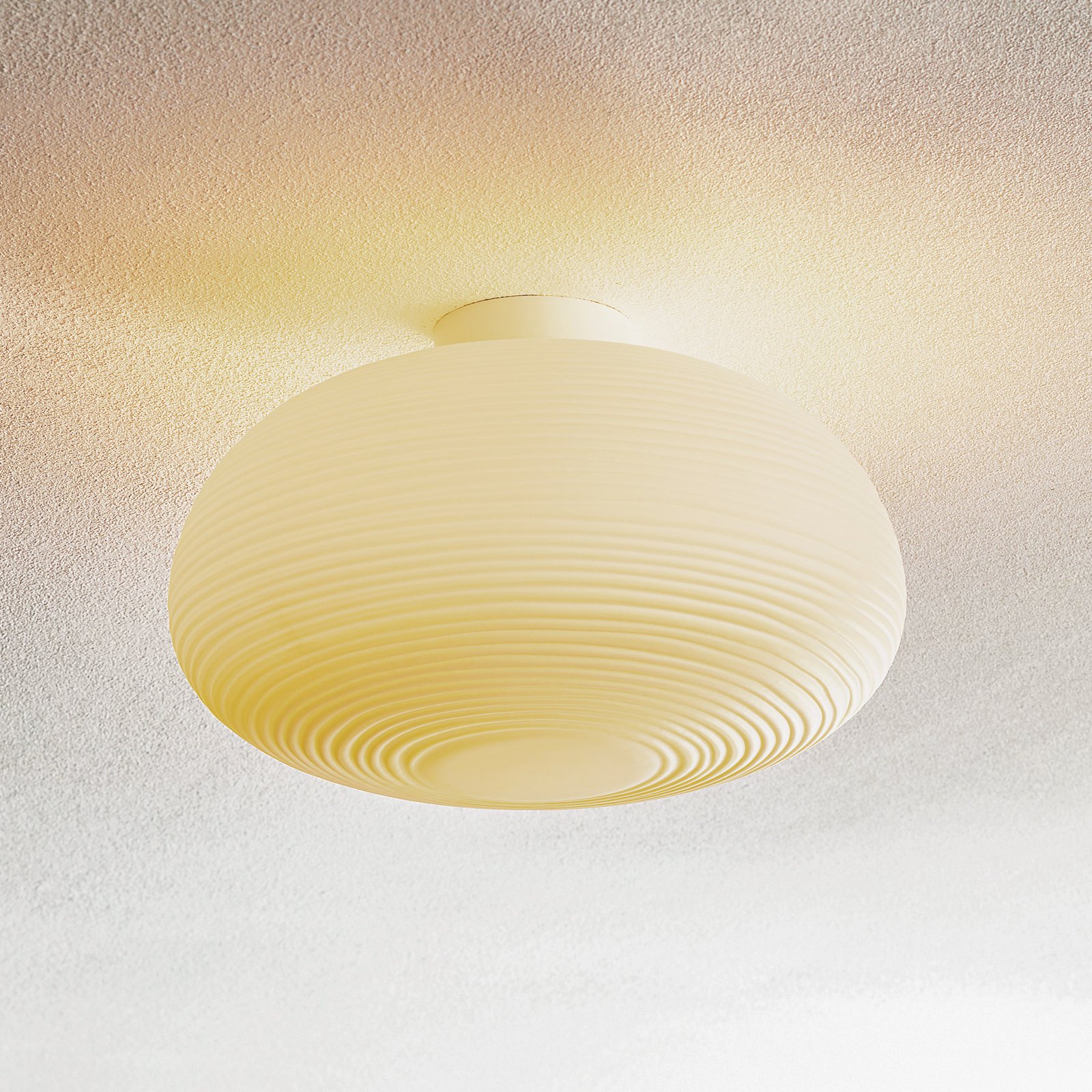 Foscarini Rituals Glas-Deckenleuchte, mundgeblasen