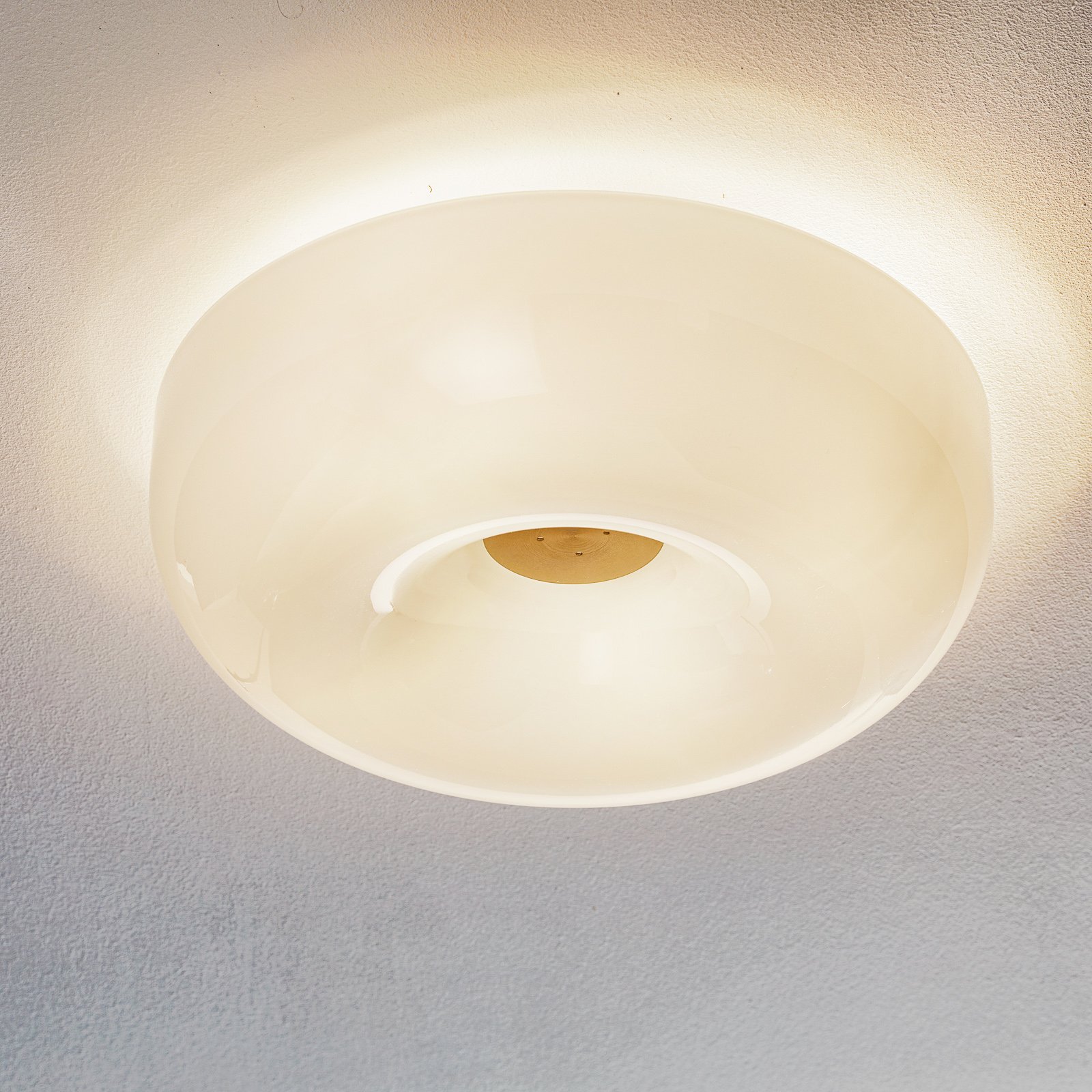 Foscarini Circus Piccola glas-plafondlamp, Ø 32cm
