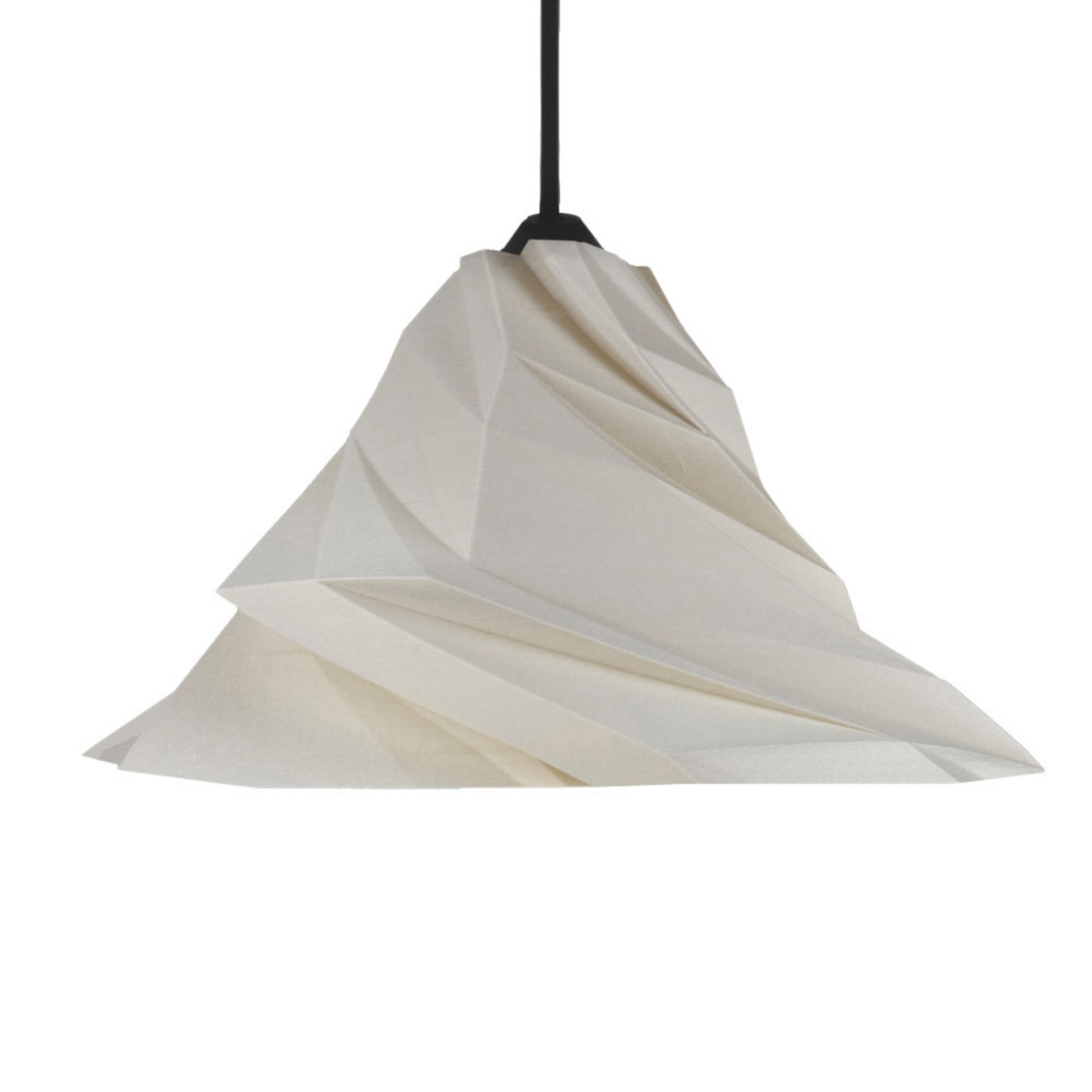 Hängeleuchte Twister, beige