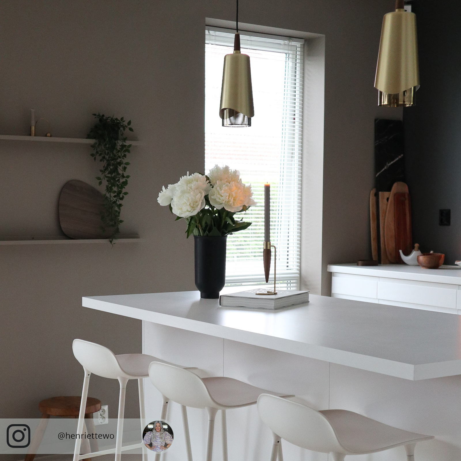 Umanoff Suspension Brass/Walnut - Audo Copenhagen