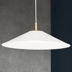 Lampada LED sospensione Gourmet, paralume bianco