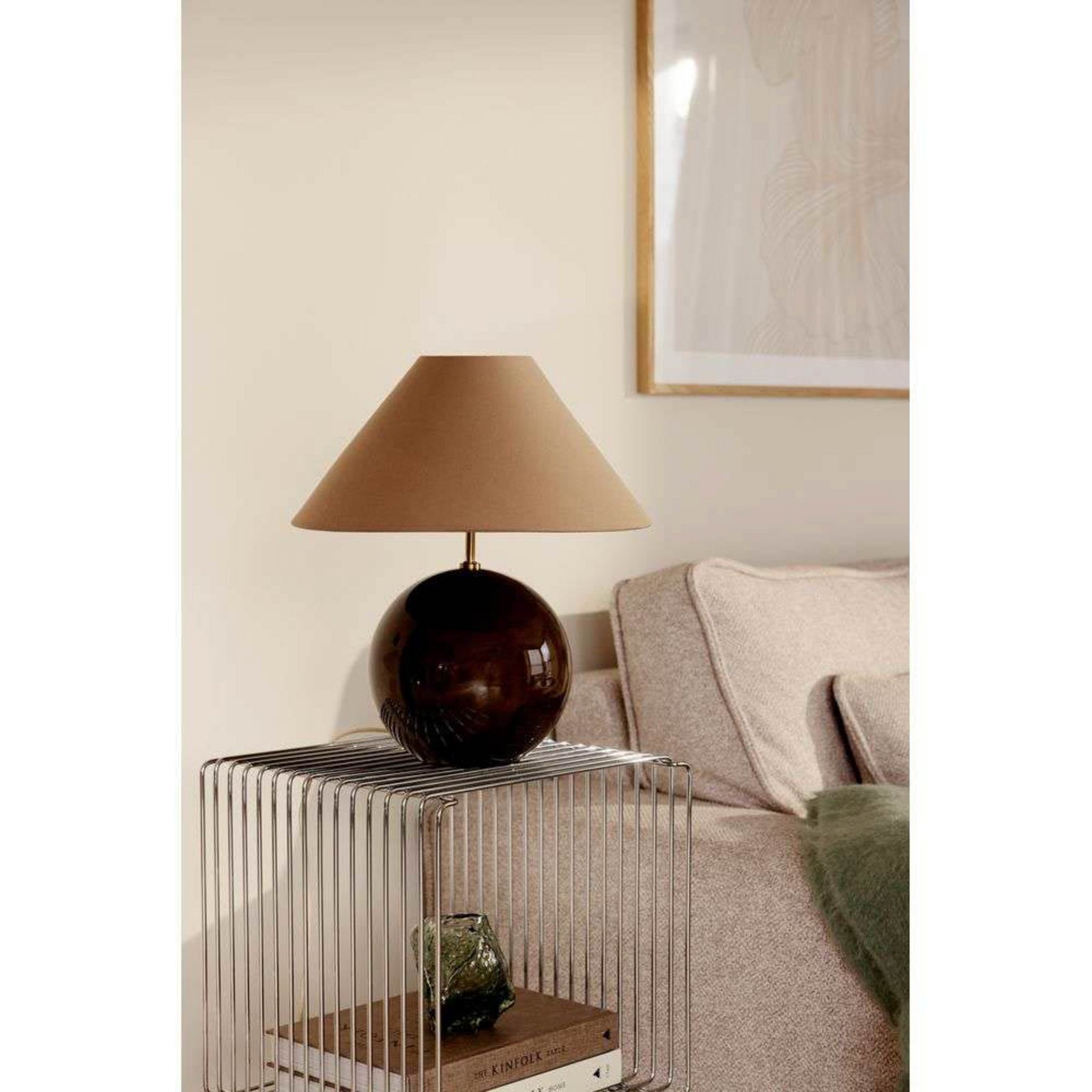 Iris 35 Stalinis Šviestuvas Mocha - Globen Lighting Iris 35 Stalinis Šviestuvas Mocha - Globen Lighting