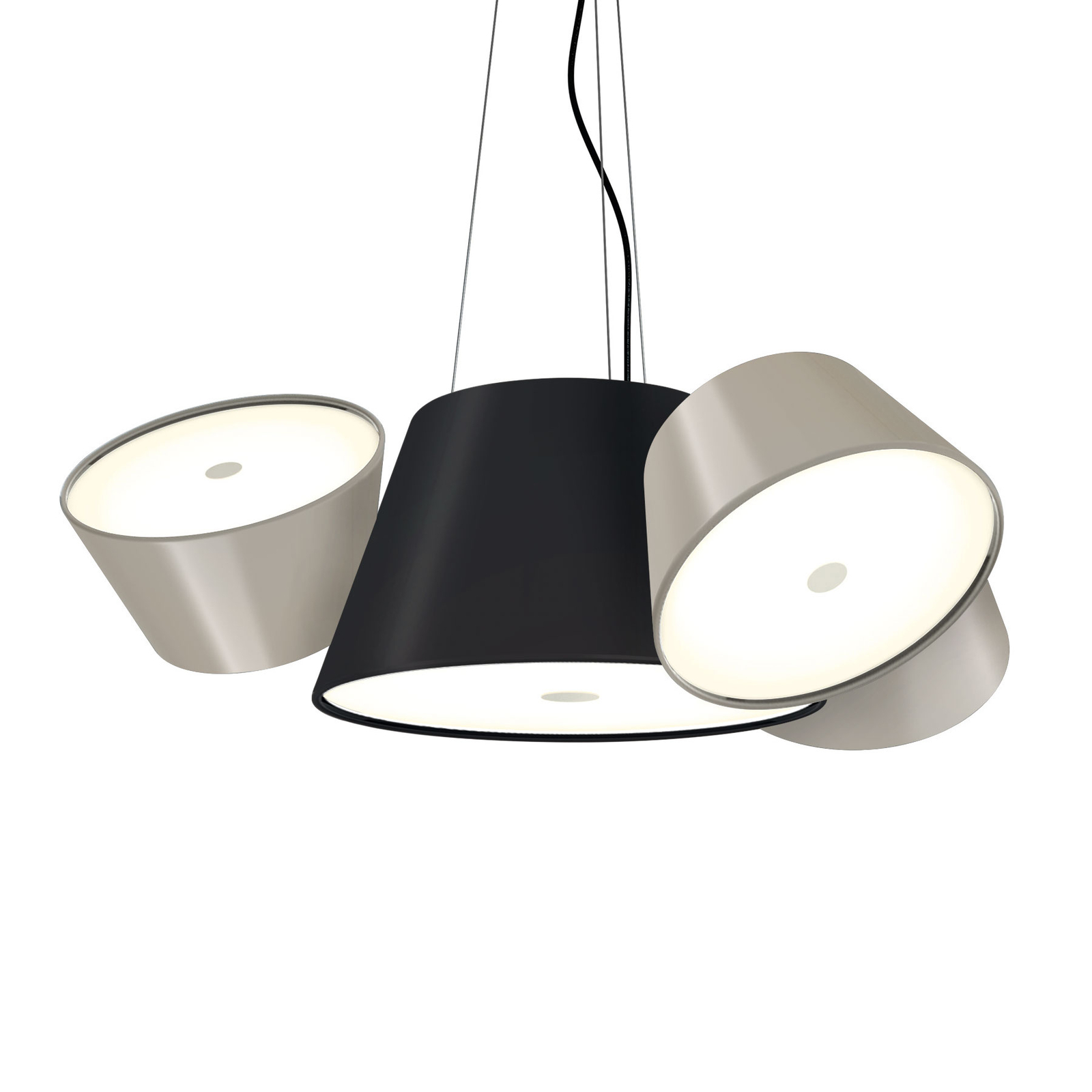 MARSET Tam Tam Mini hanglamp zwart/zand