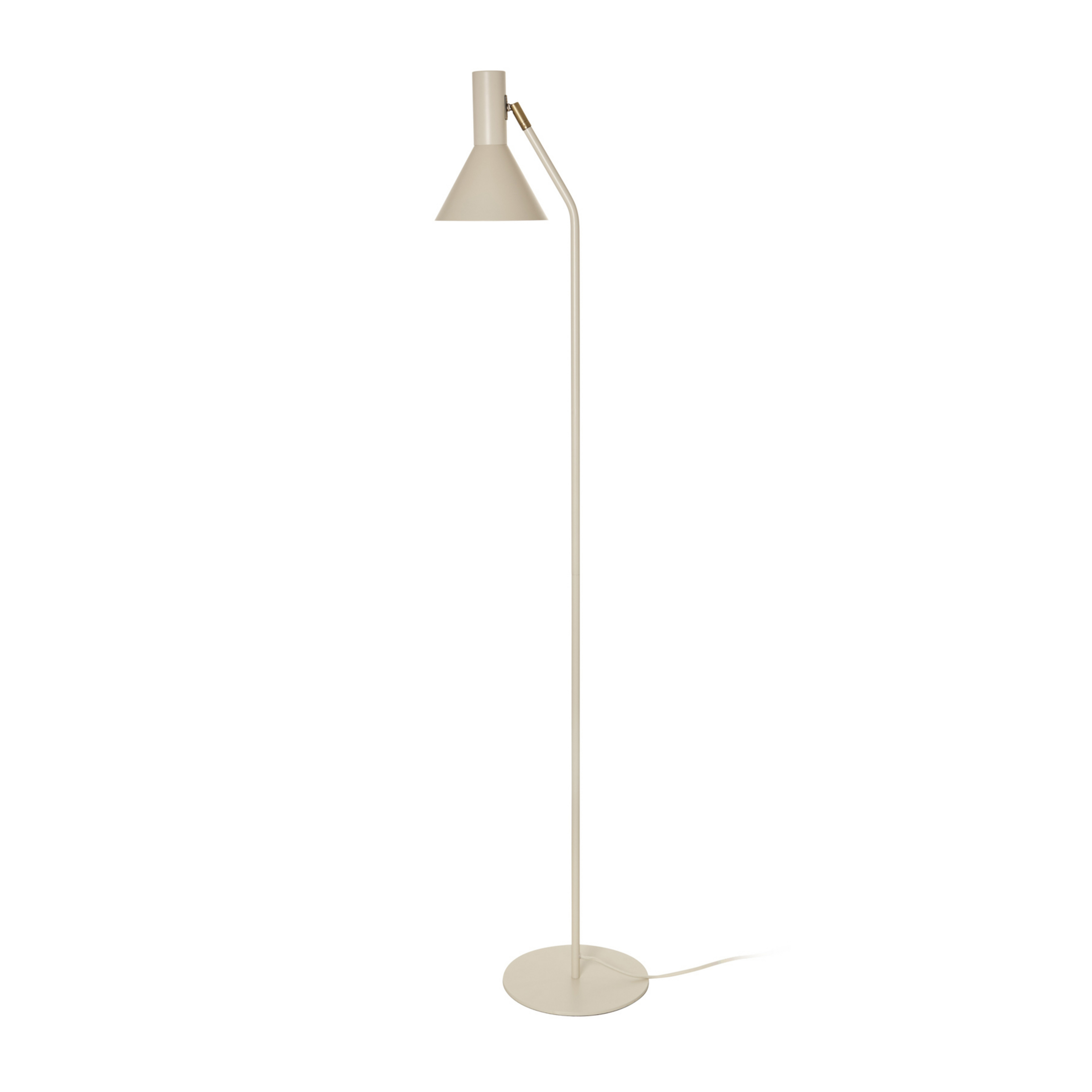 Lyss gulvlampe Beige - FRANDSEN