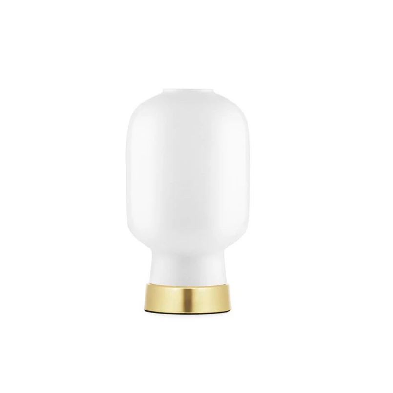 Normann Copenhagen - Amp Lampe de Table Blanc/Laiton