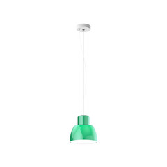 Lampada a sospensione Nemo Lorosae, verde, Ø 20 cm, vetro, E27