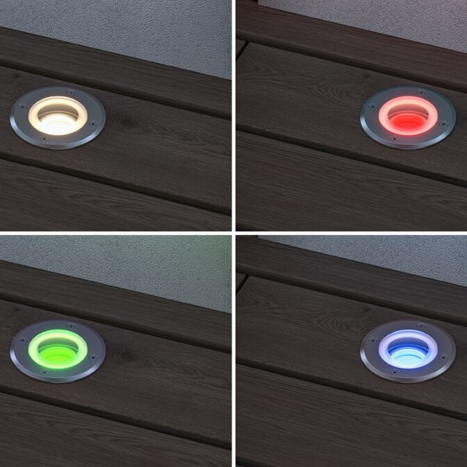 "Paulmann" LED įleidžiamas grindų šviestuvas Grindų, apvalus, RGBW, zigbee 