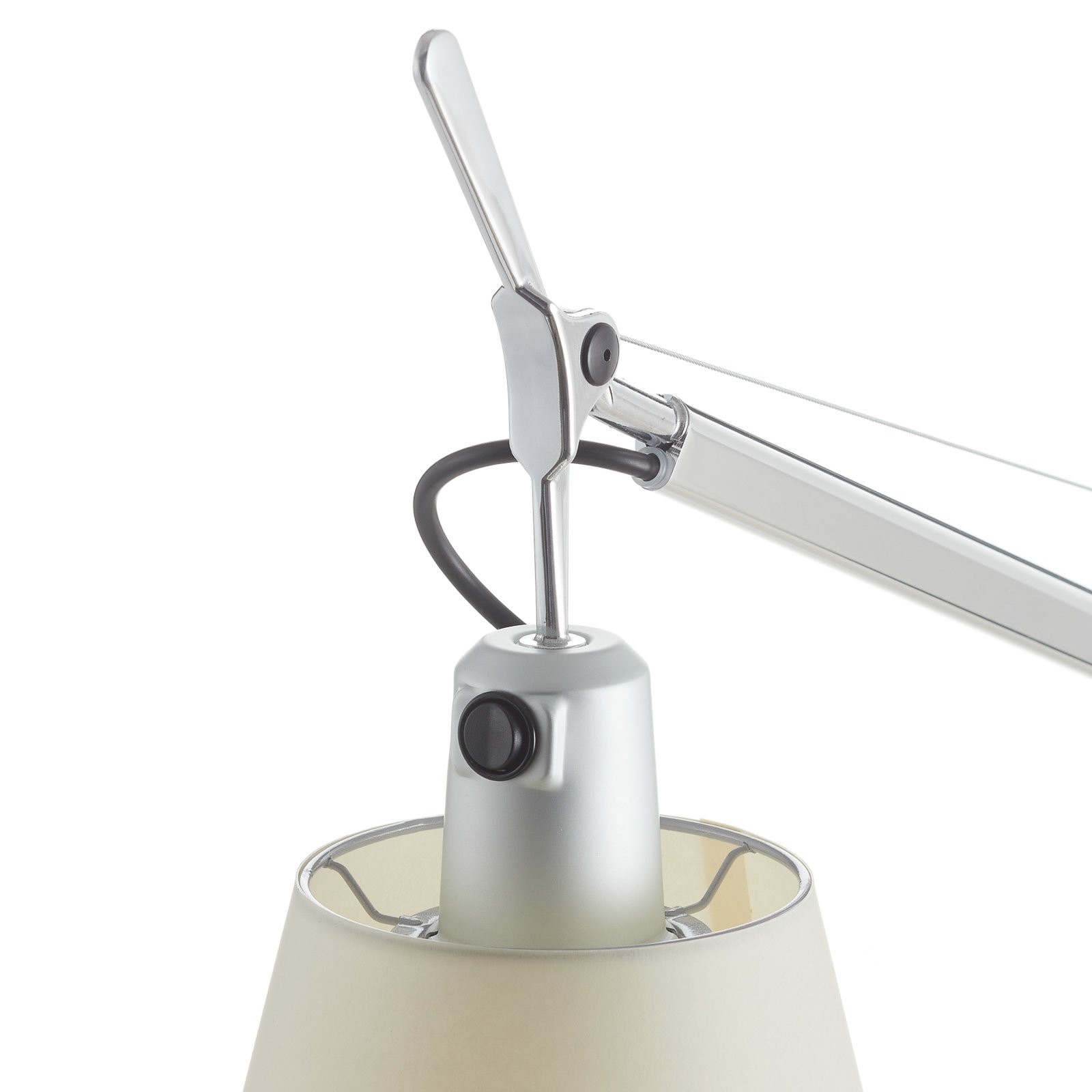 Tolomeo Basculante Lettura Lampadaire Parchemin - Artemide
