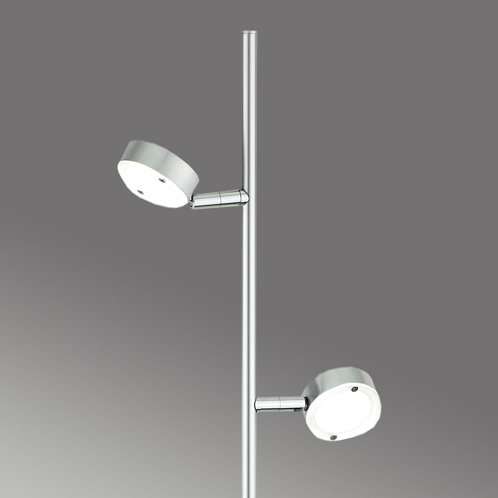 Minimalistyczna lampa stojąca LED SATURN, 2-pkt.