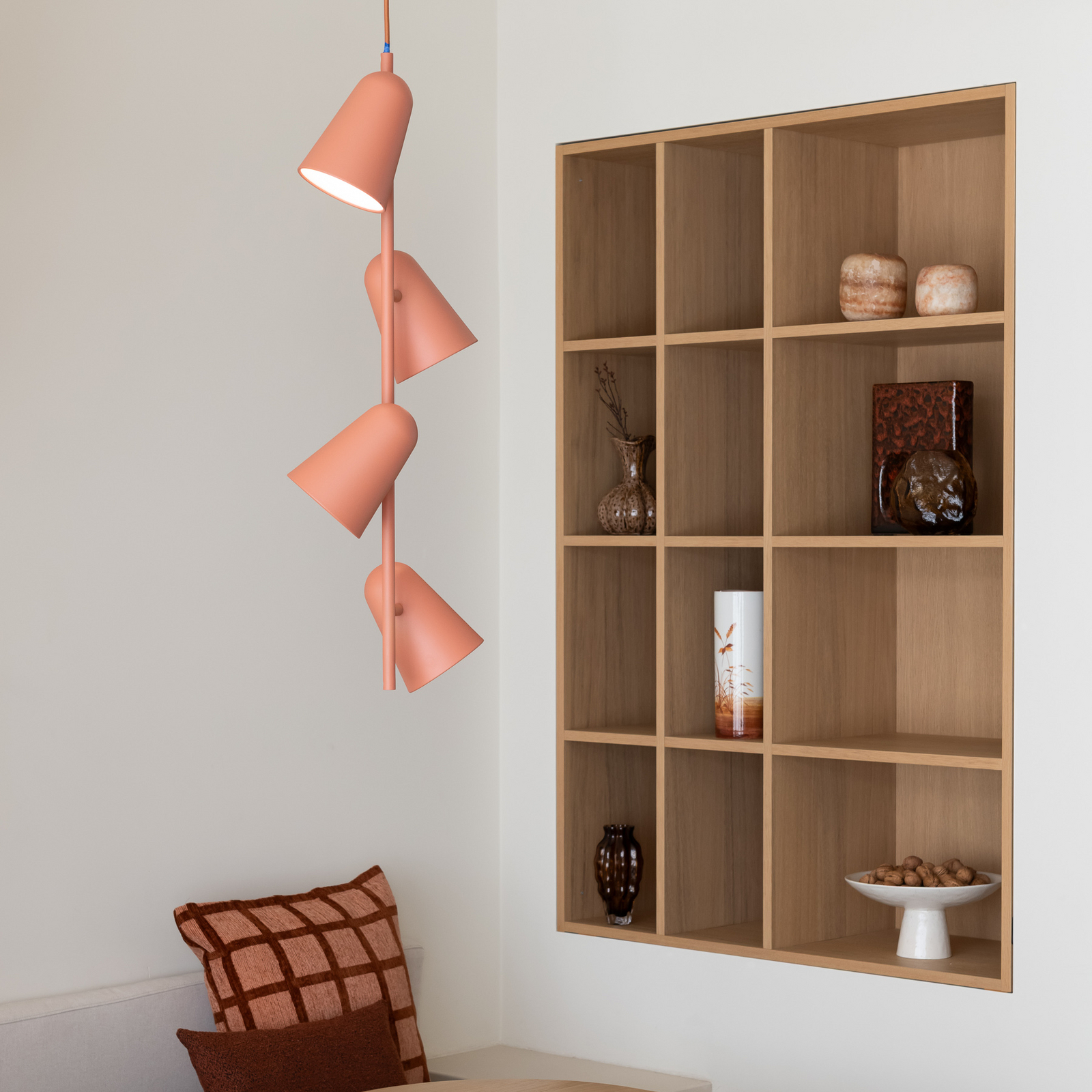 IT'S ABOUT ROMI hanglamp Salamanca, terra, lengte 80 cm