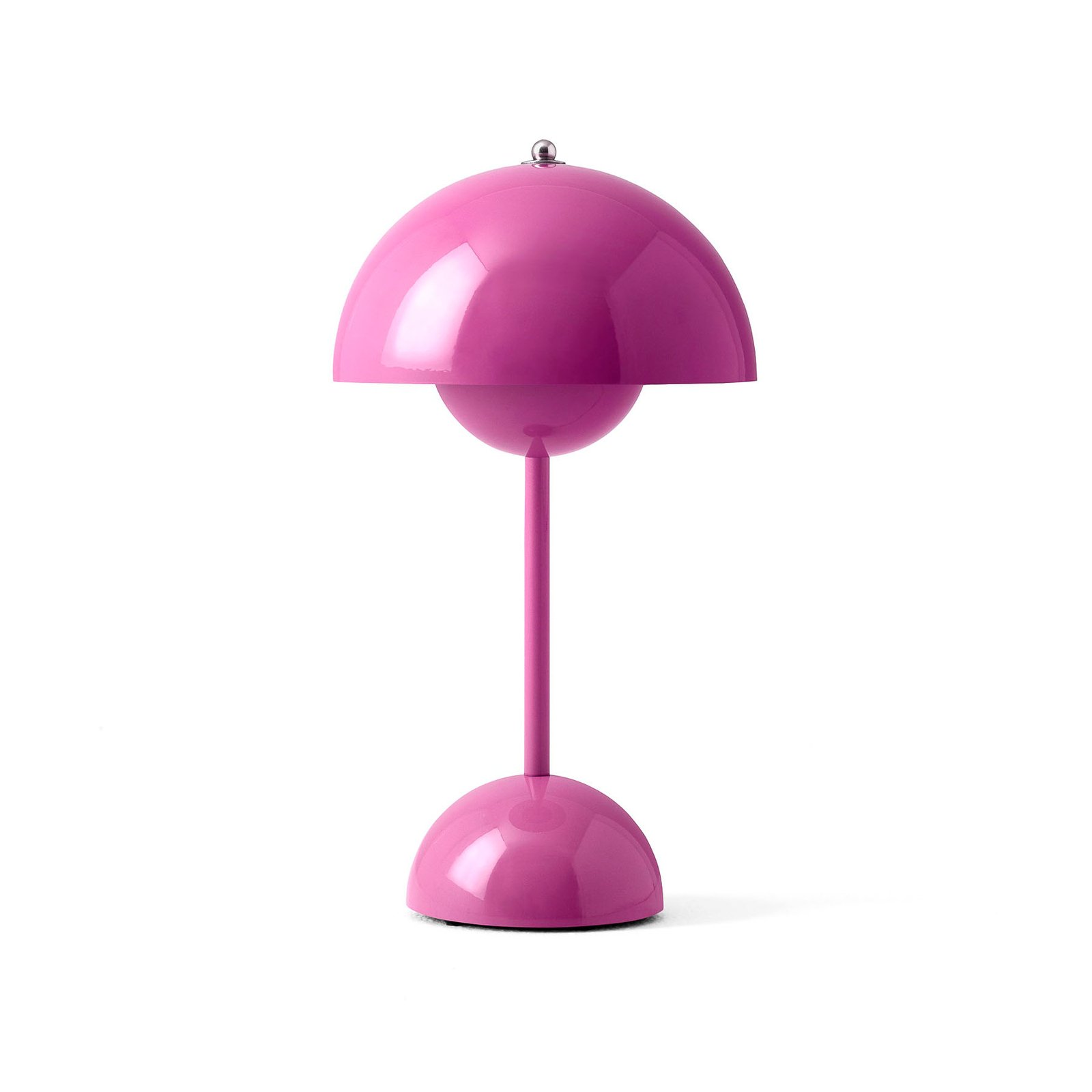 &Tradition LED dobíjecí stolní lampa Flowerpot VP9, růžová