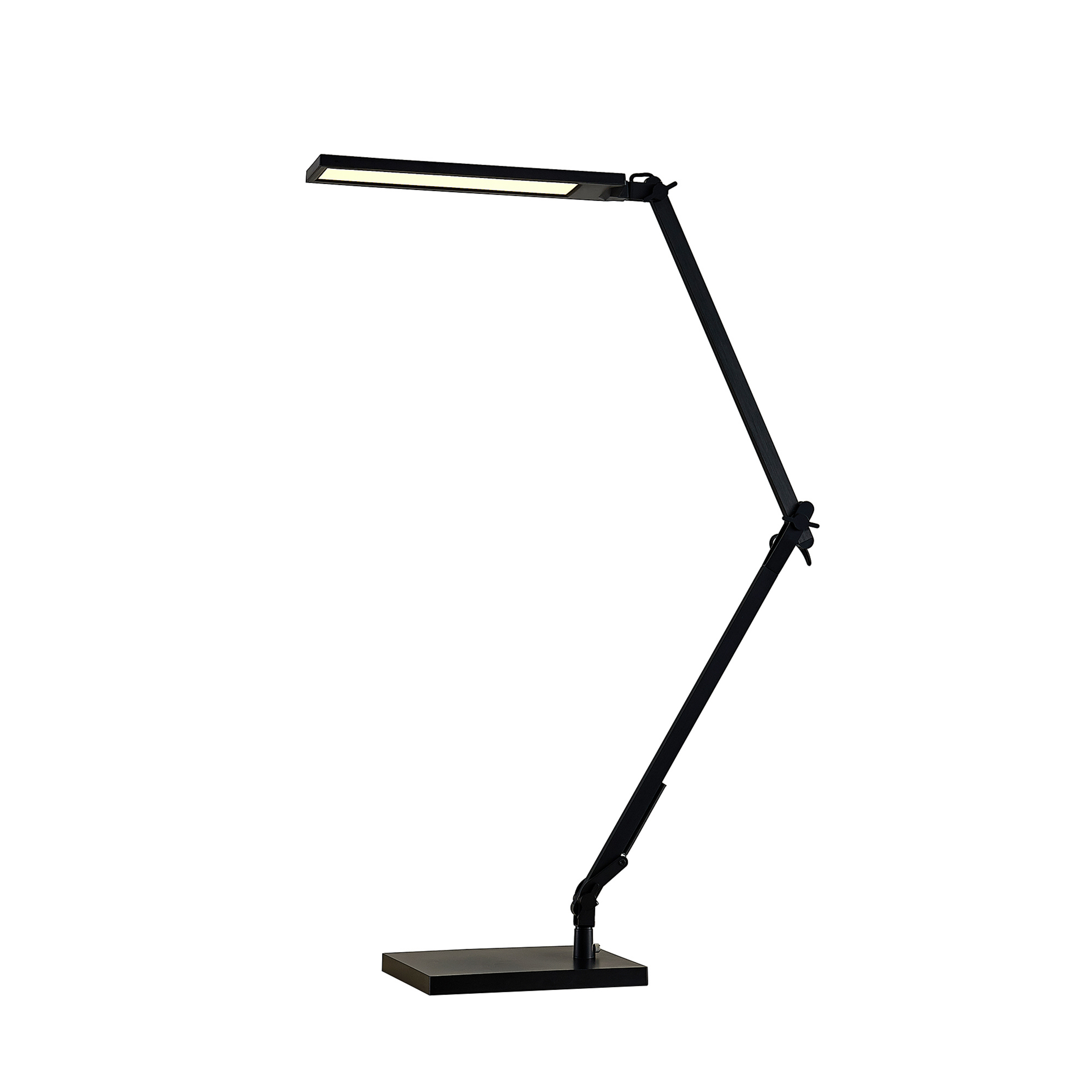 Antisa LED Lampe de Table Dim Black - Lindby
