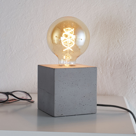Lampe à poser Strong moderne en béton