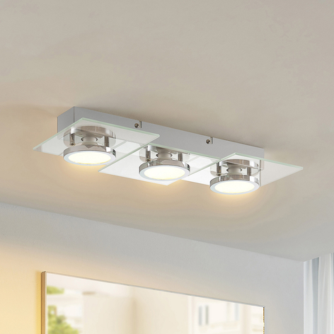 Lindby Imiria LED-Deckenleuchte, dreiflammig