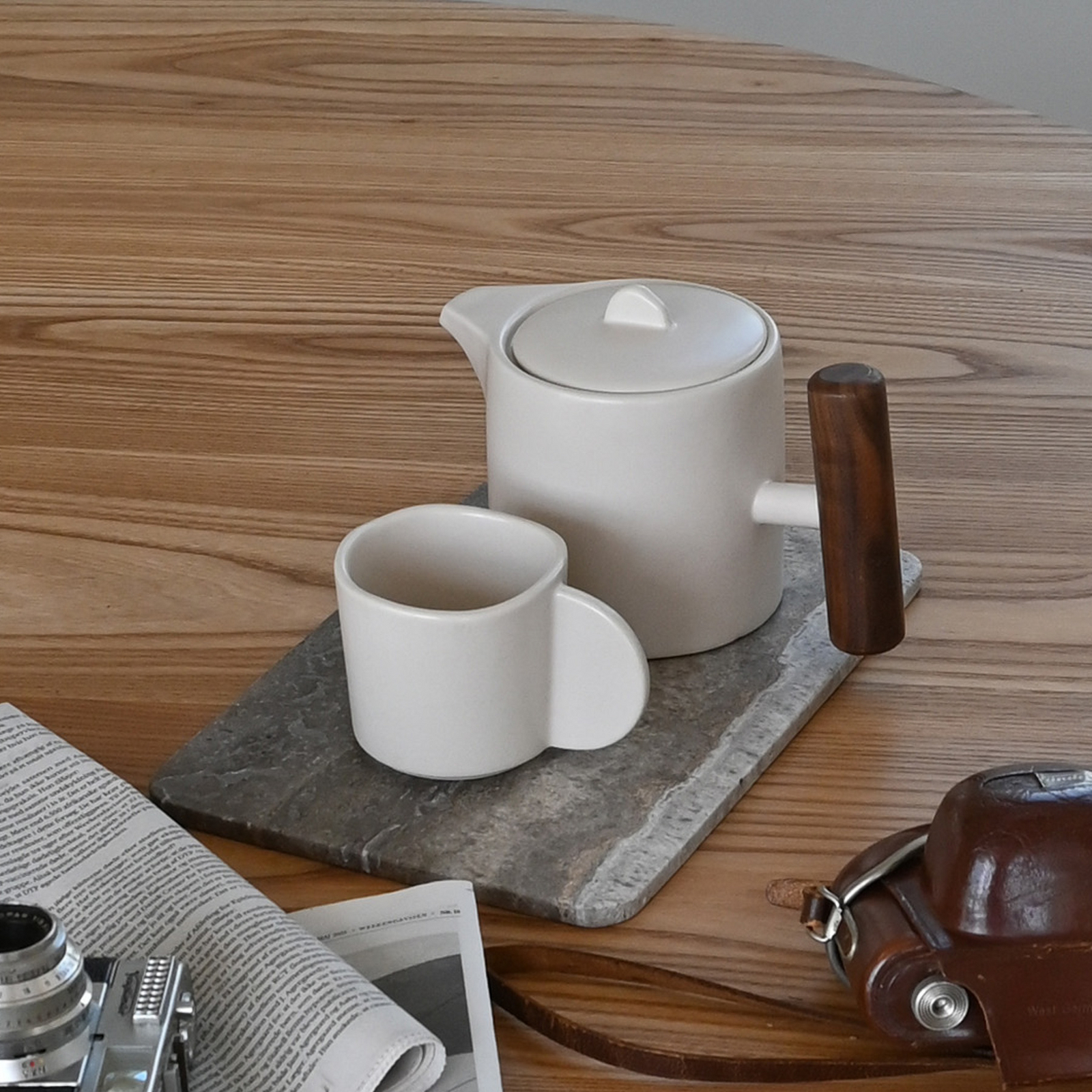 Kubek Native, 8 cm, zestaw 2 szt., biały – 101 Copenhagen