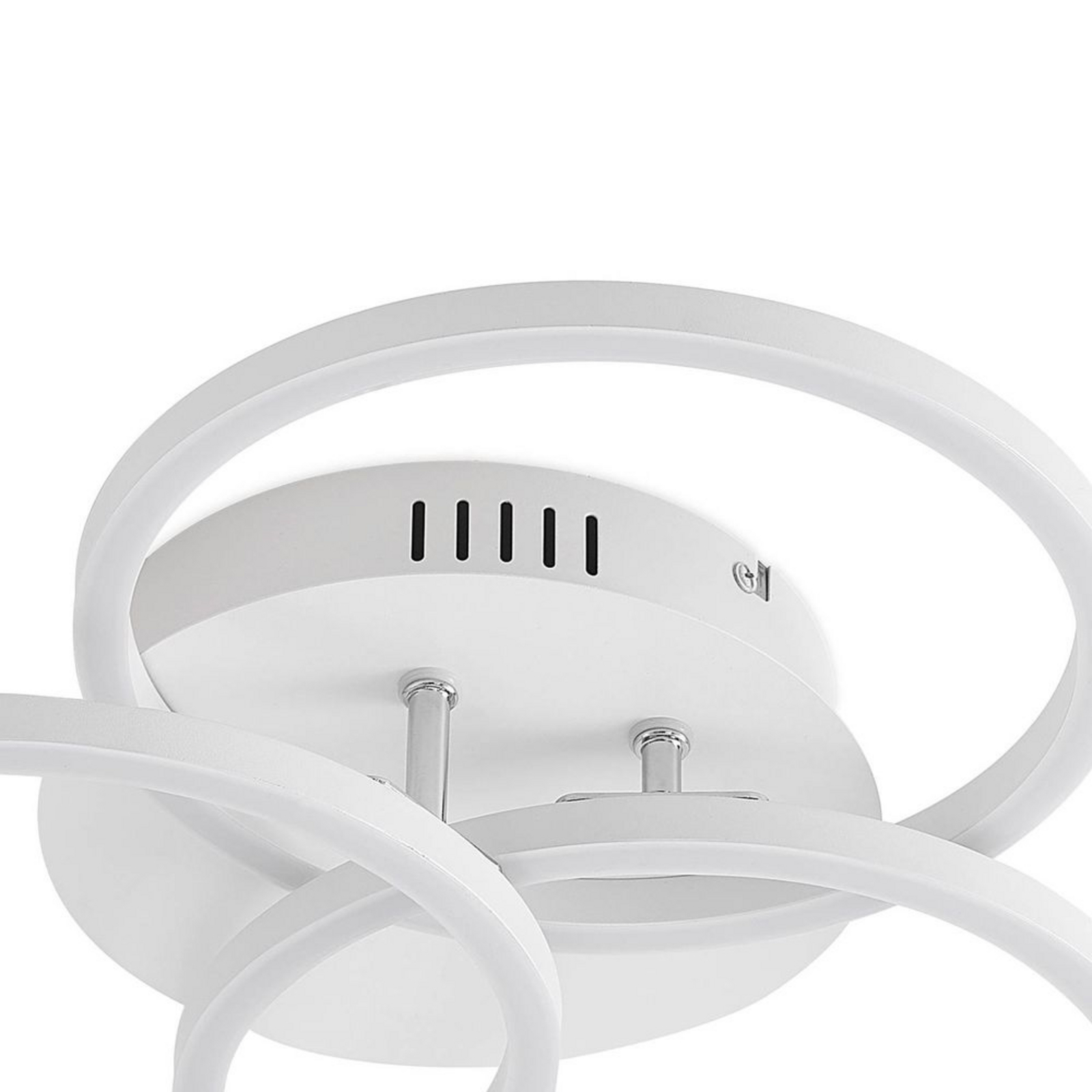 Qiana Round Ceiling Lamp LED White - Lindby