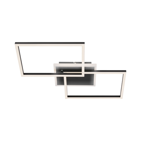 Frame LED-loftlampe, 2 lk., CCT, fjernbetjening
