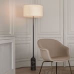 GUBI Gravity lampadaire gris marbré/crème