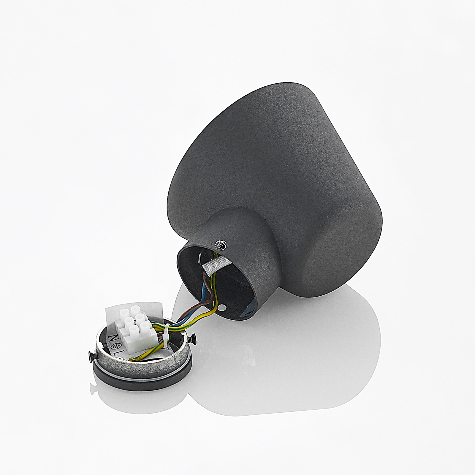 Ileyna Candeeiro de Parede Exterior Dark Grey - Lindby