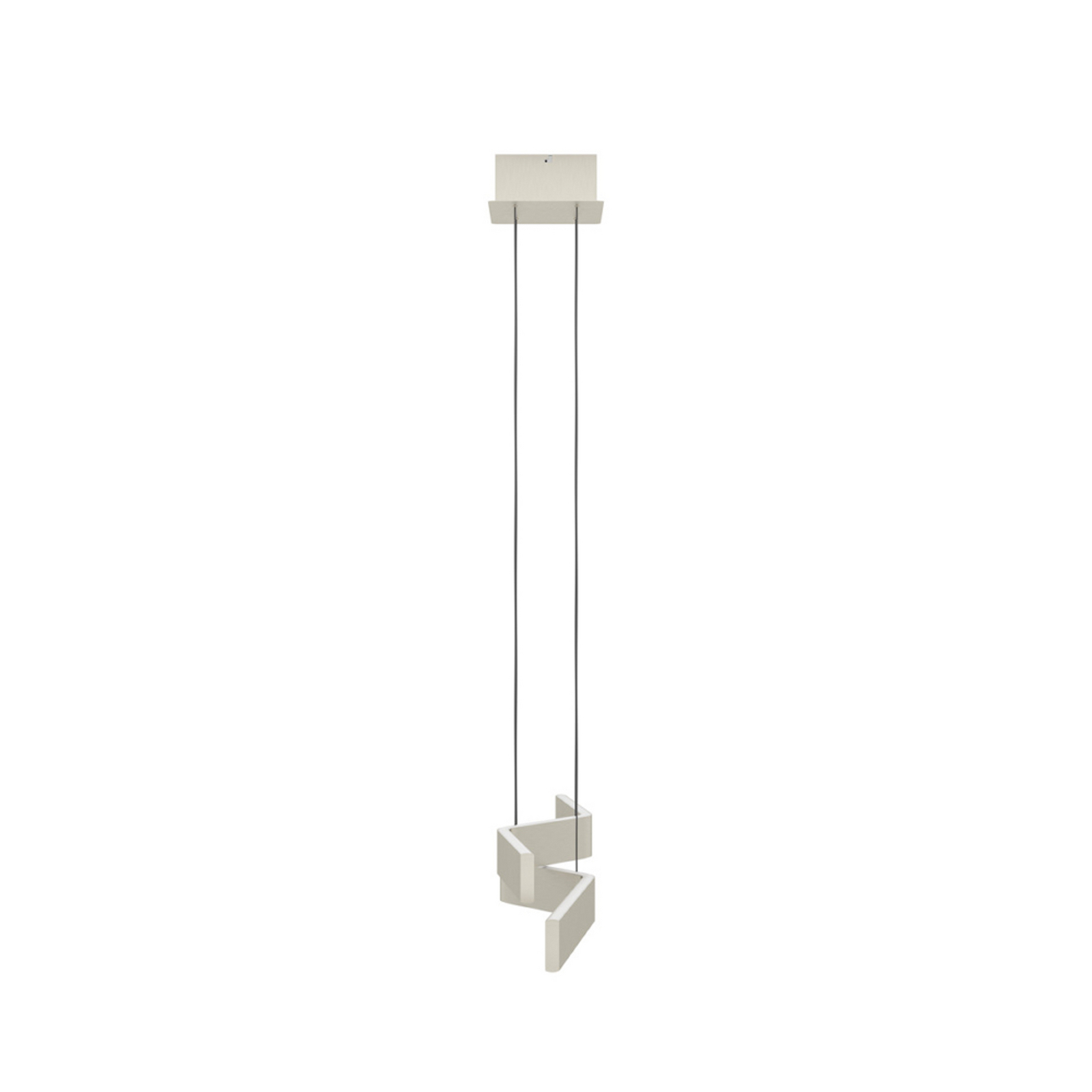 EGLO LED hanglamp PLAYITAS, nikkel, 120 cm, 2-lamps, CCT EGLO LED hanglamp PLAYITAS, nikkel, 120 cm, 2-lamps, CCT
