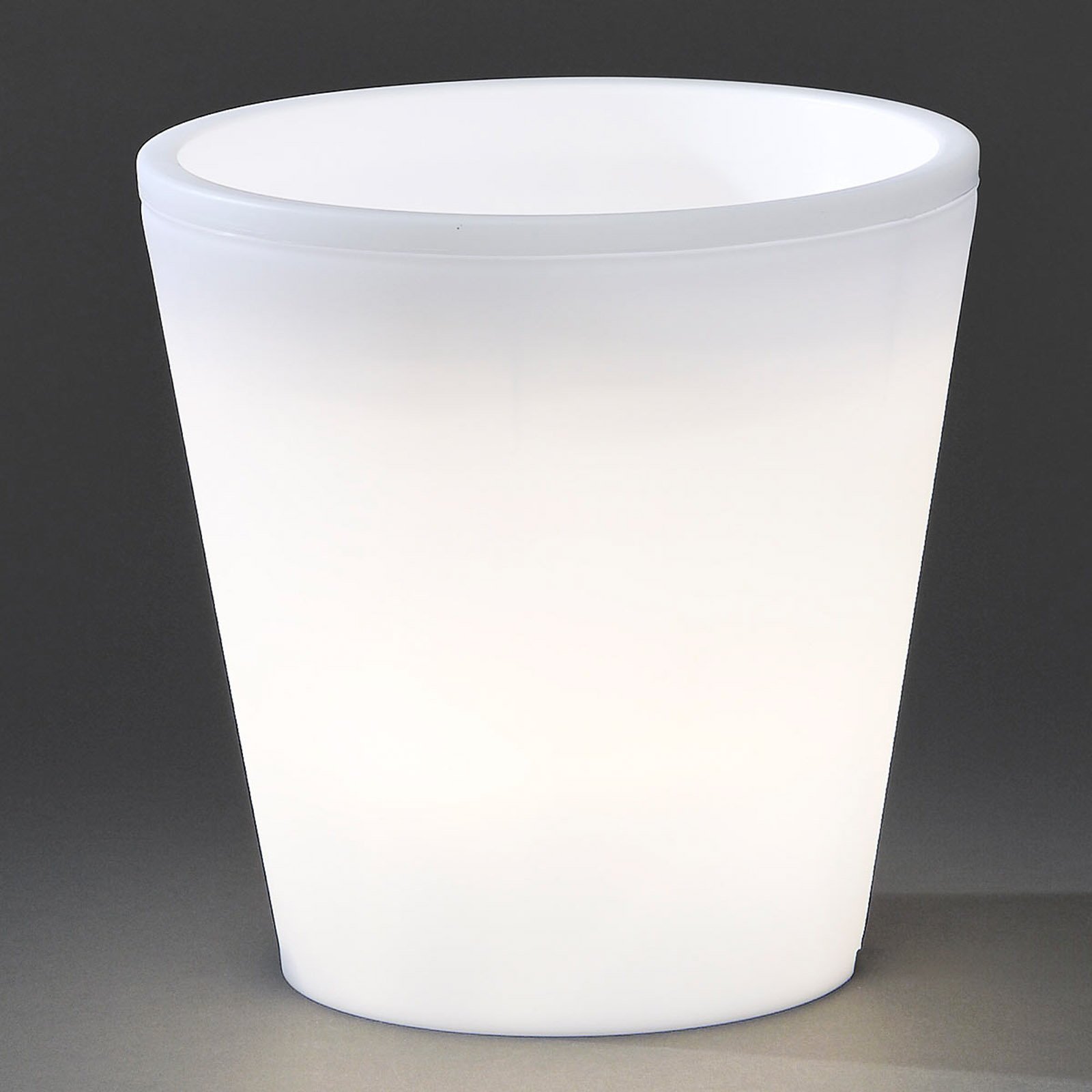 LED-Blumentopf Assisi beleuchtet