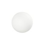 Lámpara LED de suelo Oh!, Ø 28 cm, E27, policarbonato, blanco