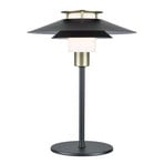 Rivoli Asztali Lámpa Black/Brass - Halo Design