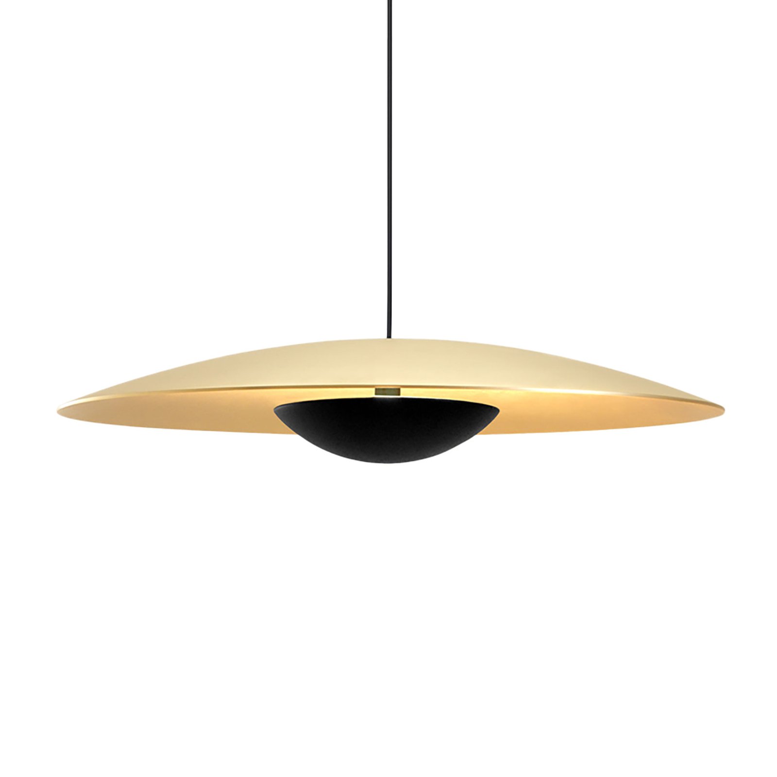 MARSET Ginger LED-Pendelleuchte, Triac, Aluminium