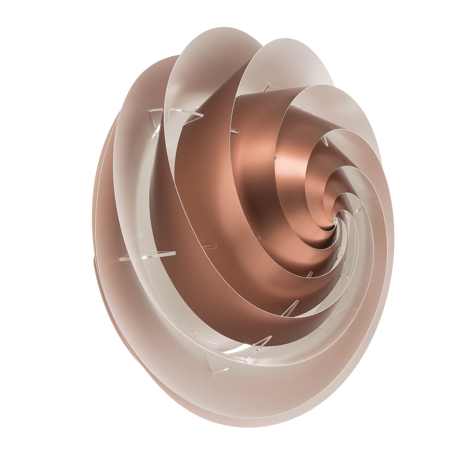 LE KLINT Swirl Small - kupferfarbene Wandleuchte