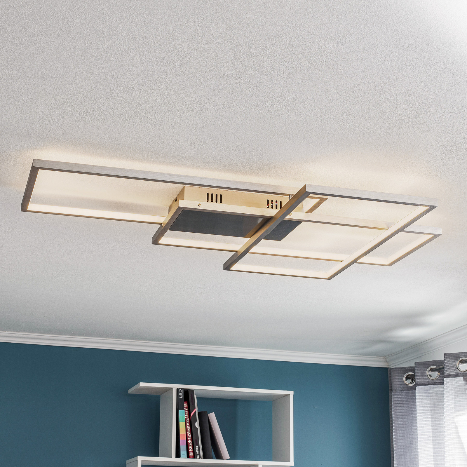 Lindby Charis LED ceiling lamp, WiZ, RGBW app 39 W